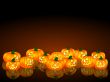 Halloween Background with Pumpkin