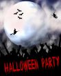 Halloween Party Placard