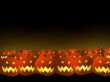 Background with Halloween Pumpkin