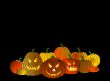 Background with Halloween Pumpkin