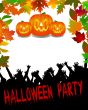 Halloween Party Placard