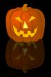 Background with Halloween Pumpkin