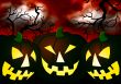 Background with Halloween Pumpkin