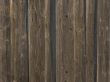 Old wooden brown fence