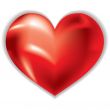 love heart shimmer