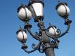 Antique street lamps