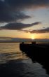Pier at sunset