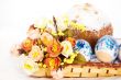 Easter cake and eggs