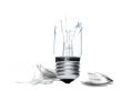 Broken lightbulb