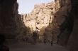 Petra ruins and mountains in Jordan