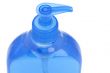 Bottle of liquid soap closeup