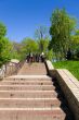stairs to park
