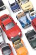 model car on white closeup