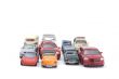 model car on white