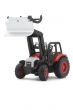 tractor on white