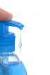 Bottle with liquid soap macro