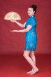 Japanese girl with fan