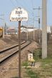 Signpost with instruction