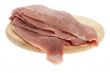 Pork on kitchen board