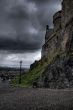 Edinburgh castle in Scotland