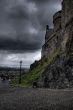 Edinburgh castle in Scotland