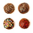 four cakes