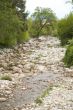 river full of stones