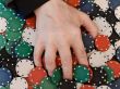 hand at the chips
