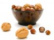 Hazelnuts and walnuts