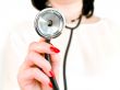 hand of nurses with stethoscope