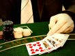 man playing in the casino