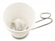 white modern cup