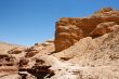 Red eroded rocks in Red Canyon