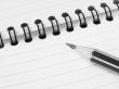 pencil and notepad