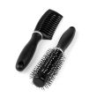 two hairbrushes