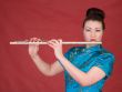 Japanese girl with flute