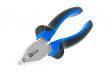  Electricians tool: pliers on a white background.