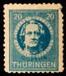 Vintage German postage stamp