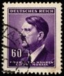 Adolf Hitler postage stamp
