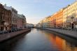 Sunset in Saint-Petersburg