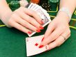 woman playing in casino