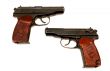 Two russian 9mm handguns