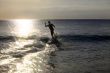 Surfer on sunset