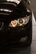 Front view of sportive car