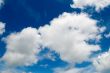 Cotton like cloudy sky
