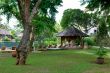 Hut at tropical resort