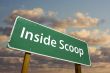 Inside Scoop Green Road Sign