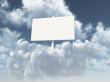 blank white sign