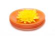 Orange plates