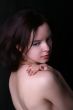 Woman with naked back